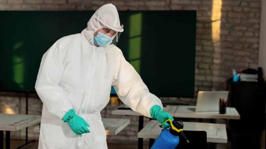 Professional blacktown pest control service treating home for pests safely