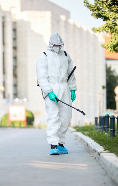Pest control service in Preston treating cockroaches, ants, and rodents in a residential home