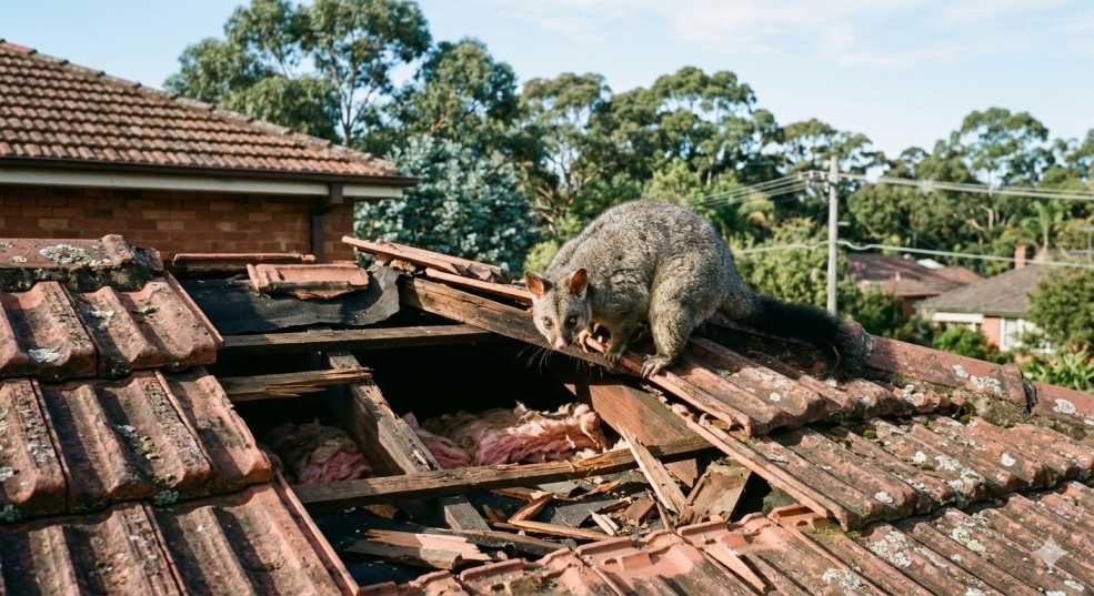possum in roof Dulwich Hill home