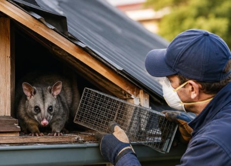 Humane Possum Removal Homebush roof inspection service