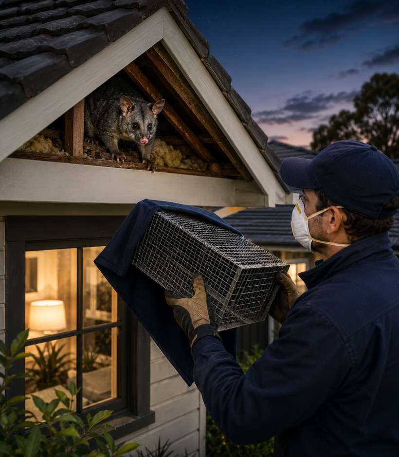 Same-day possum removal Marrickville