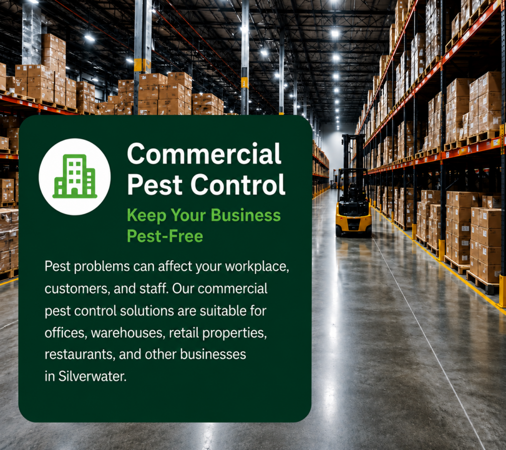 Commercial Pest Control in Silverwater