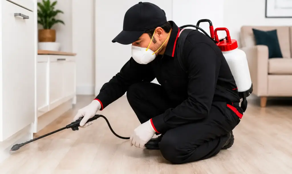 Professional pest control technician providing reliable pest control services by Hamro Best Pest Control