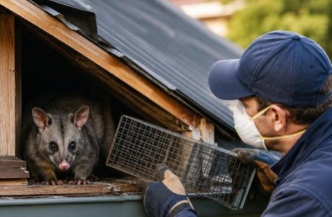 Humane Possum Removal Homebush roof inspection service